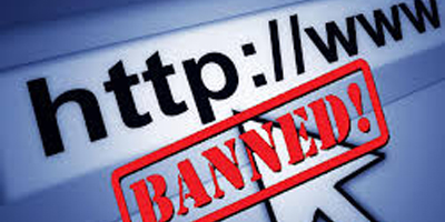 Paper wants website bans explained